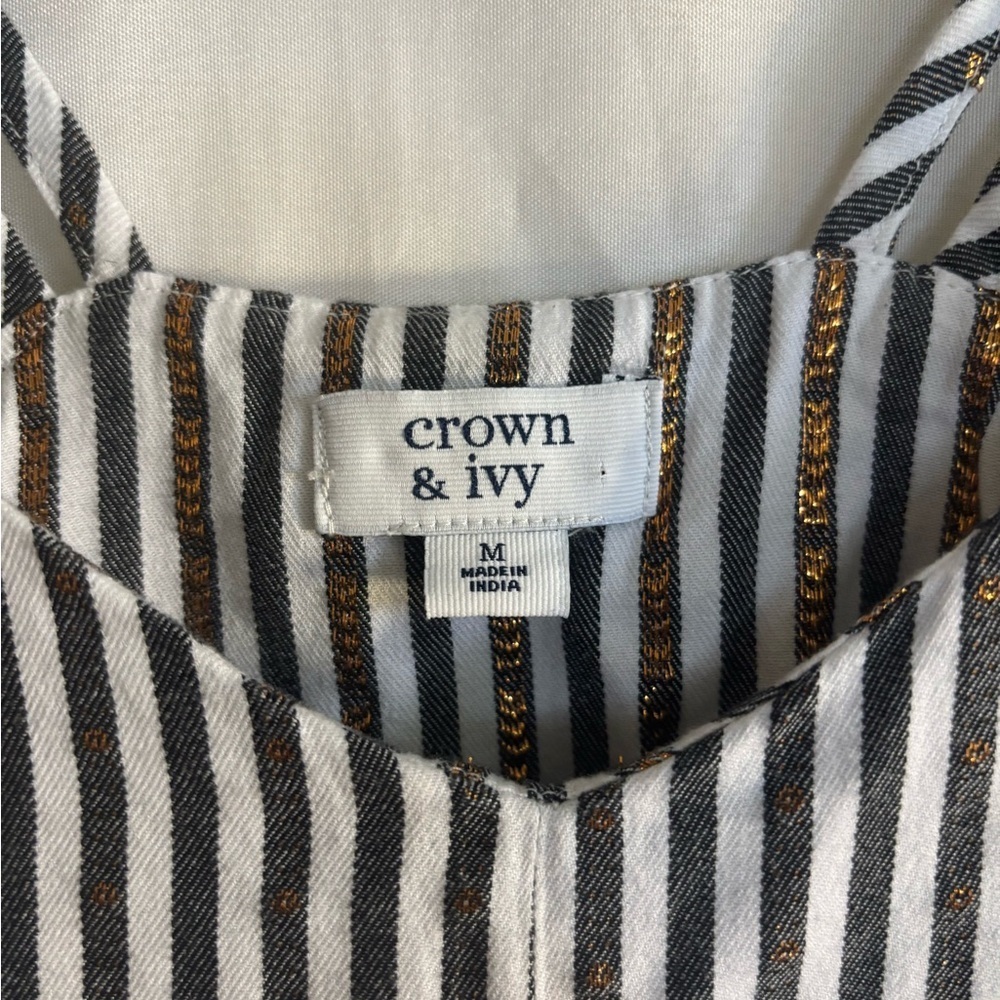 Crown & Ivy Striped Top